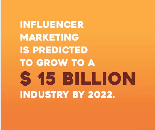 การตลาดอินฟลูเอนเซอร์ Influencer Marketing กำลังเติบโตและมาแรงมากจนถึงปี 2022 เลยนะครับ