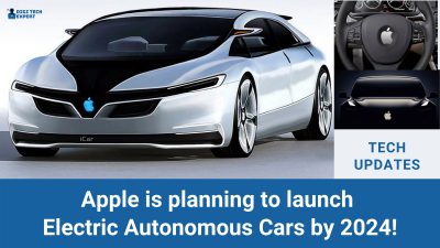 Apple กำลังเปิดตัว Electronic Autonomous Car คลาดจะได้ใช้ 2024