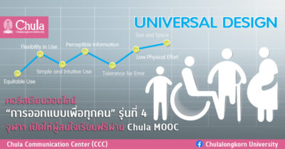 คอร์สเรียนออนไลน์ การออกแบบเพื่อทุกคน