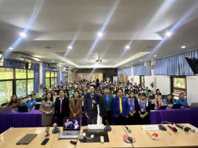 AI นวัตกรรมการศึกษา...ยกระดับการสอน สร้างแรงบันดาลใจด้วย AI เพื่อครูไทย อ.ดร.ต้นรัก ธวัชชัย สุขสีดา ในพื้นที่การศึกษาประถมศึกษาลำพูน เขต 2