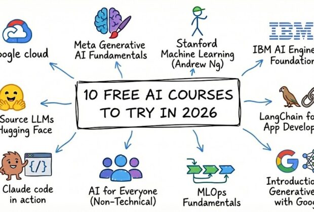 รวม 10 คอร์สเรียน AI ฟรีจากสถาบันระดับโลก