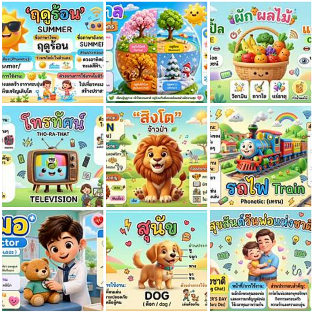 วิทยากรอบรมครูปฐมวัย ประถมศึกษา มัธยมศึกษ สร้างสื่อการสอนด้วย ai 7888