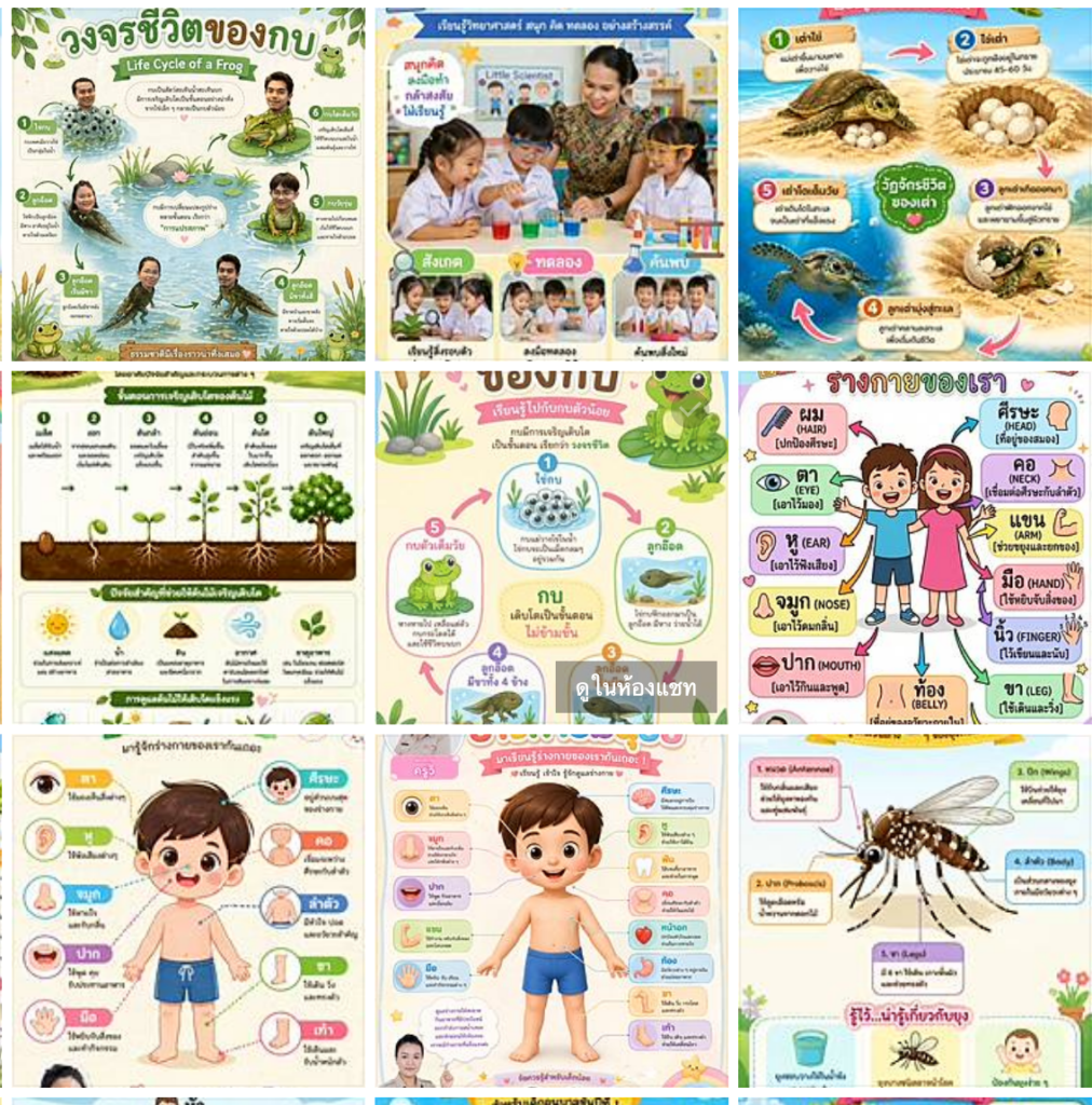 วิทยากรอบรมครูปฐมวัย ประถมศึกษา มัธยมศึกษ สร้างสื่อการสอนด้วย ai 89