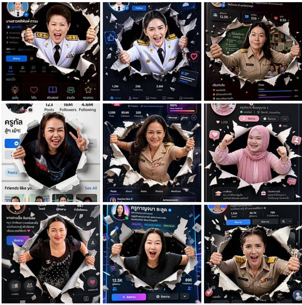 วิทยากรอบรมครูปฐมวัย ประถมศึกษา มัธยมศึกษ สร้างสื่อการสอนด้วย ai 899