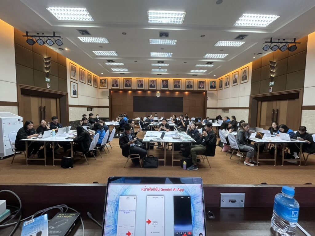 อบรมวิทยากร อ.ดร.ต้นรัก ะวัชชัย สุขสีดา mastering generative ai เพื่อประสิทธิภาพองค์กร 3