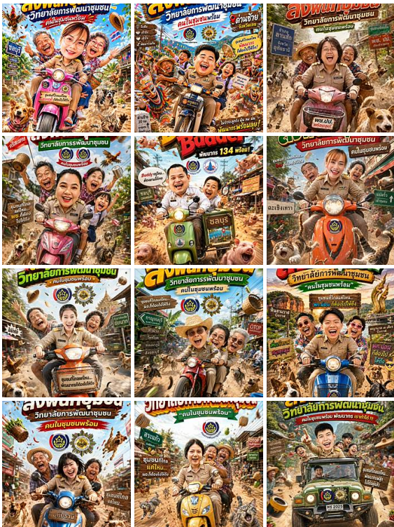 ผลงานวิทยากรอบรม ai ข้าราชการ กรมการพัฒนาชุมชน กระทรวงมหาดไทย 4