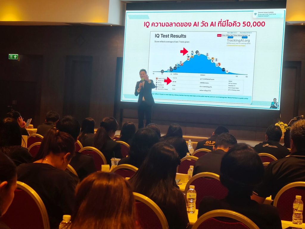 การทำงานด้วย ai วิทยากร อ.ดร.ต้นรัก งาน nexus 2026 สำนักงานสถิติแห่งชาติ 2