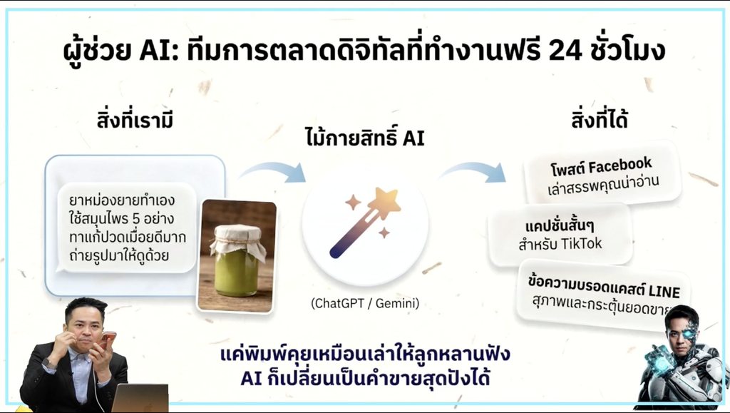 อ.ดร.ต้นรัก ผู้เชี่ยวชาญด้านการตลาดออนไลน์ 3